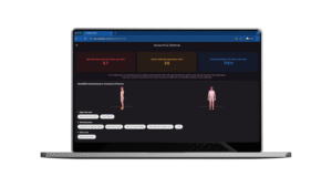 ERGO HIPPO Dashboard for health and well-being-Pain and ROI Effect